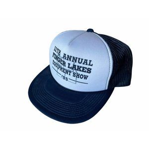 VTG ‘95 Finger Lakes Equipment Foam Mesh Trucker Hat Snapback Baseball Cap NY